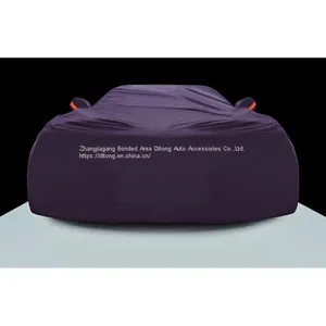Purple 190T Polyester Car Covers thumbnail-4