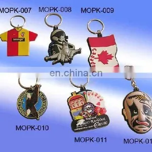 Factory Supply Custom Shaped Metal Keyring thumbnail-1