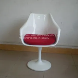 Fiberglass Tulip Arm Chair thumbnail-4