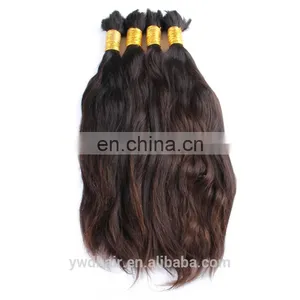 10-40in 8A Russian Human Hair Virgin Natural Ponytail Bulk Paypal Accept thumbnail-1
