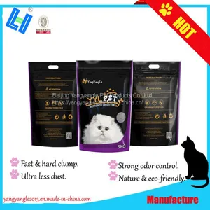 SCENTED Bentonite Cat Litter With 5L, Ultra Less Dust, Super Odor Control, Hard Clump thumbnail-3
