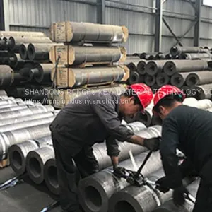 550-600mm UHP Graphite Electrode,UHP Graphite Electrodes,Oxidation Resistance Graphite Electrode,UHP Graphite Electrodes Manufacturer550-800mm RP Graphite Electrode,RP Graphite Electrode,Industrial Graphite Electrode,High Density Graphite Electrodes Manuf thumbnail-1