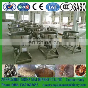Widely Used in the Hotel Restaurant Canteen Stainless Steel Gas Meat Mixing Porridge Boiling Pot thumbnail-2