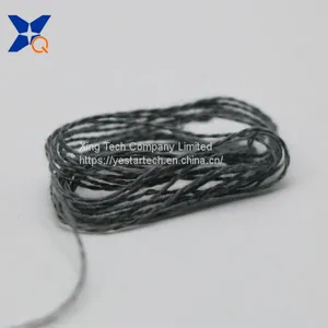 Dark Gery Ne21/2plies 10% Stainless Steel Staple Fiber Blended With 90% Polyester Fiber Conductive Yarn for Touch Screen Gloves-XT11376 thumbnail-3