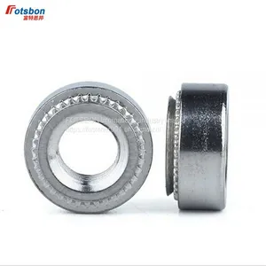 S-M2.5-0/S-M2.5-1/S-M2.5-2 Self-clinching Nuts Zinc Plated Carbon Steel Press In Nuts PEM Standard Factory Wholesales thumbnail-3