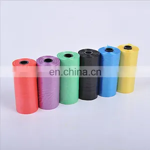 Custom Printed Biodegradable Compostable Disposable Eco Friendly Black Trash Garbage Pet Dog Waste Poop Poo Bag For Dogs thumbnail-4