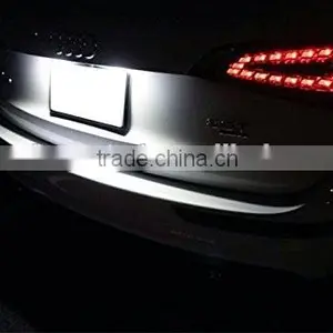 LED License Plate Light Assemblies For A1 A6 A7 Q5 TT Volkswagen VW Jetta Passat Touareg Touran E8 Mark thumbnail-6