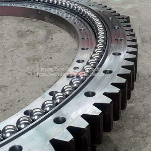YC35 Excavator Slewing Ring Bearing Turntable Bearing thumbnail-2
