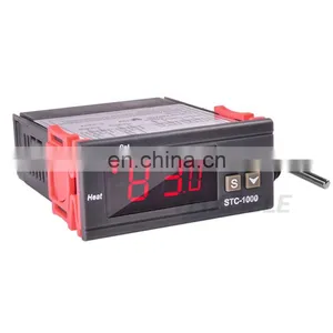 LED Digital Temperature Controller STC-1000 110V-220VAC 10A Two Relay Output Thermostat Heater and Cooler Thermoregulator thumbnail-1
