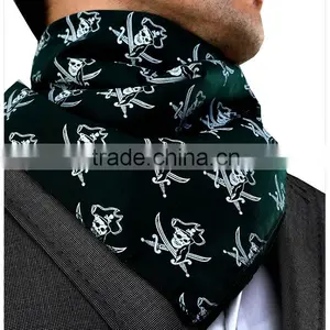 Pirate, Black Bandana 100% Cotton Bandana thumbnail-1