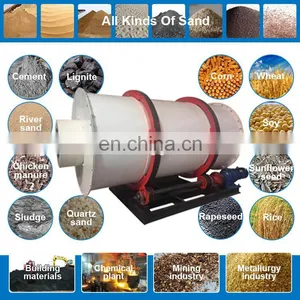 China Factory Rotary Drum Dryer Rotary Pomace Dryer Corn Cylinder Drying Machine thumbnail-2