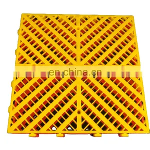 PP Plastic Grid 4s Shop Car Wash Station Non-slip Grille Floor Mat Water -proof Floor Grill thumbnail-1