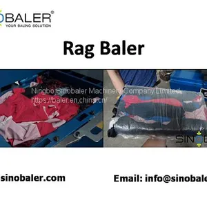 Rag Baler Machine, Rag Baling Machine, Rag Baling Press – SINOBALER thumbnail-1