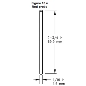 UL1278 Figure 10.4 Heating Element High Temperature Parts Test Rod Probe thumbnail-4