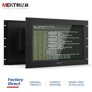 8U Cabinet Rackmount 17.3 Inch Industrial Smart Terminal Touchscreen Server All-in-Ones PC Windows 10 IoT/11/Linux 1920*1080 thumbnail-1