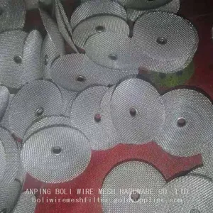 Top Quality of Stainless Steel SS316 SS304 Wire Mesh Round Disc/ SS Woven Mesh Screen Filter Disk/Stainless Steel Wire Cloth Filter Discs thumbnail-4
