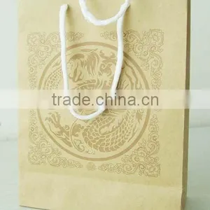 2011 Newly Kraft Brown Paper Bag Printing Service thumbnail-1