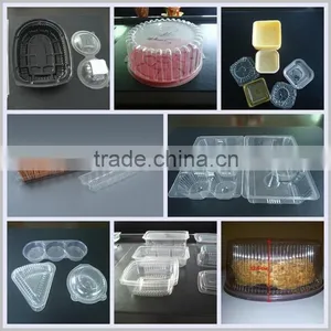 Semi Automatic Plastic Cake Tray and Lunch Box Thermoforming Machine thumbnail-4