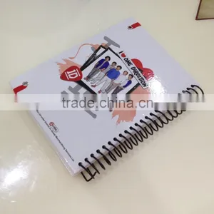 Single Wire Spiral Hardcover Notebook NSXQ-0007 thumbnail-4