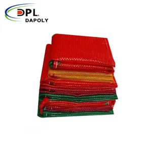 High Quality Durable PP Mesh Bag for Potato and Onion Agriculture Shopping Packaging With Screen Printing Made From Plastics thumbnail-6