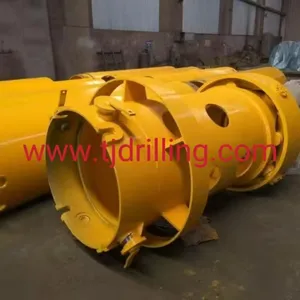800mm Casing Driver Adapter With Caradan Joint Match Xcmg-xr280 Rotary Drill Rig for Connect Double Wall Casing to Drill Rig thumbnail-1