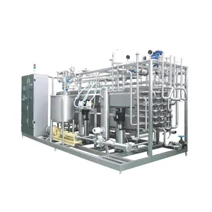 Automatic 5000l h Milk Tubular Pasteurizer 5000 Liter Pasteurization Sterilization Machine 5000l/h Uht Sterilizer Price for Sale thumbnail-1