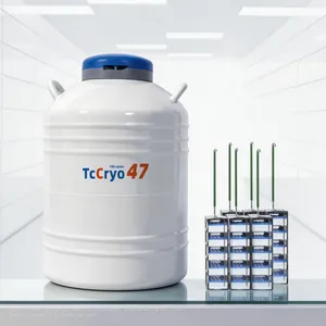 Factory Price 47L cryogenic Storage Containers TcCryo Liquid Nitrogen Tank Suppliers thumbnail-1