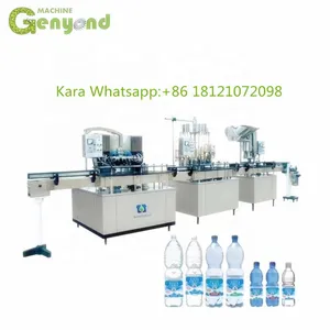 Factory Automatic Mineral Water Bottle Blowing Filling Capping Labeling Packing Making Machine Purified Water Production Line thumbnail-2