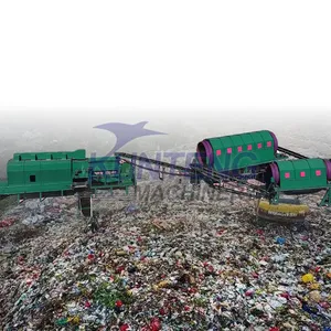 Msw Waste Sorting Machine Rotary Drum Garbage Screening Equipment EPC thumbnail-1