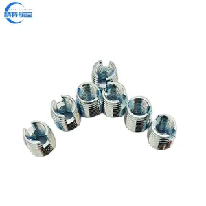 Blue White Zinc Plated M2-M20 Slotted Self Tapping Threaded Inserts for Thread Reinforcement thumbnail-4