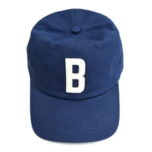 Solid Color Soft Cotton Dad Hat Curved Brim Adjustable Buckle Unisex Daily Outdoor Custom Hat thumbnail-2