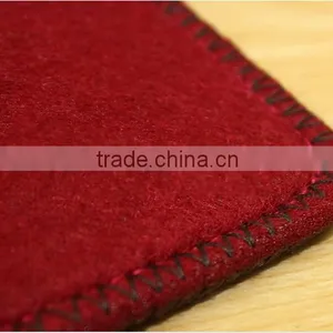 Korean Style Wool Felt Tablet Laptop Sleeve for Lady thumbnail-4
