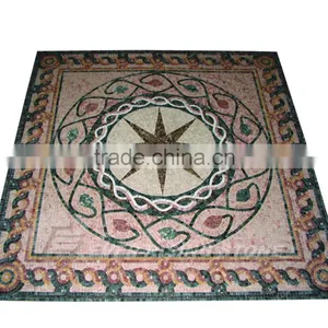 Waterjet Marble Mosaic Medallion thumbnail-1