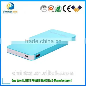 Ultra Thin External Power Bank Backup Battery Charger 6000mah thumbnail-4
