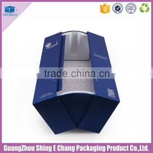 Direct Factory Special Design Wine Glass Packaging Boxes Gift Boxes With Silver Stamping, Mini Wine Boxes thumbnail-1