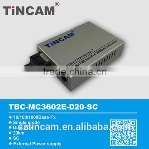 10/100/1000M Fiber Optic Media Converter ,with1310nm MM SC thumbnail-3