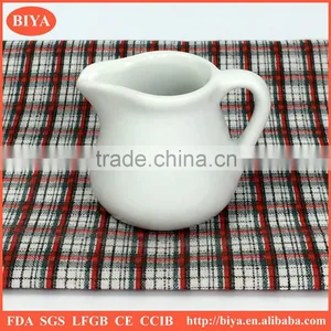 Popular Porcelain Mini Milk Jar Factory Directly Made in China,milk Pot, Juice Jar and Coffee Jar,spice Jar thumbnail-1