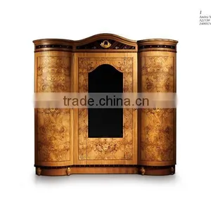 Classic Bedroom Furniture Set Royal Style Solid Wood Furniture King Size Bed for Sale Quality Choice thumbnail-5