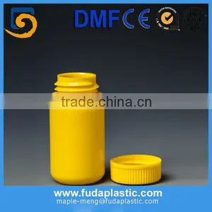 Yellow Plastic Reagent Bottle for Laboratory Use S004 60ml thumbnail-1
