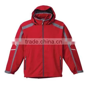 Black Windbreaker Contrast Color Brand Micro Fleece Jacket thumbnail-2