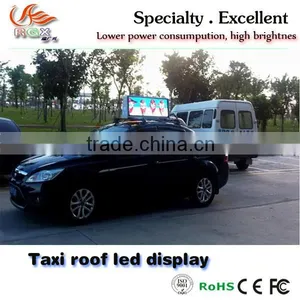RGX Outdoor Video Function Full Color Taxi Roof Led Display thumbnail-1