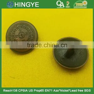 2015 New Arrive Fashion Metal Shank Button For Coats -- MJ1236 thumbnail-1
