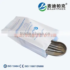 Hot Sales Heat Sealing Sterilization Gusseted Paper Pouch for Medical and Promotion Good Quality Fast Delivery thumbnail-1