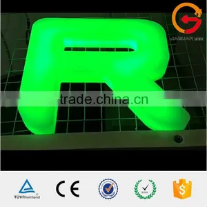 2016 Innovative Shop Decor Acrylic Led Color Changing Lighting Letter Sign thumbnail-1