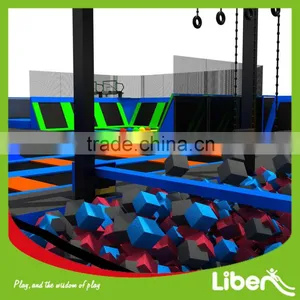 Large Indoor Trampoline Park Design Supplier thumbnail-4