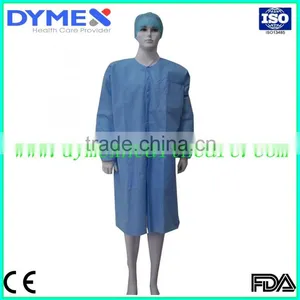 OEM 100%cotton "V" Collar Hospital Lab Coat thumbnail-1
