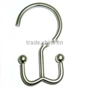 Stainless Steel S Shaped Curtain Hook in Spring Hook & Snap Hook Rigging Hardware Manufacturer thumbnail-1