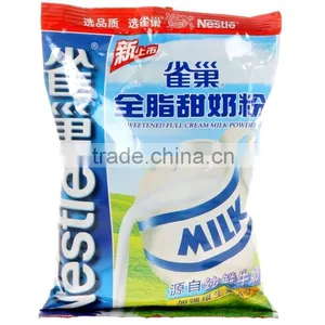 Gravure Printing Full Cream Milk Powder Plastic Bag / Plastic Packaging Bag/side Gusset Stand up Pouch thumbnail-6