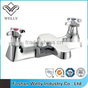 Foshan Welly Modern Double Rotary Handle Bath Filler thumbnail-1