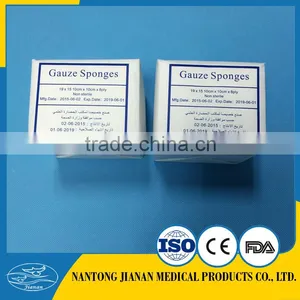 19x15, Absorbent Gauze Swabs ,gauze Sponges , 4''x4''-8ply, Non-sterile thumbnail-3